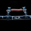 Authentic Japanese Tachi Sword – Full Copper Scabbard – Handmade T10 High Carbon Steel Blade – Full Tang – Battle Ready