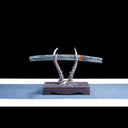 Real Wakizashi Sword – Handmade T10 High Carbon Steel Blade – Full Tang – Gray – Battle Ready