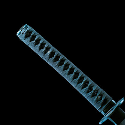 Real Katana Sword – Gray Titanium-Coated Carbon Steel  Blade – Rustproof – High Performance