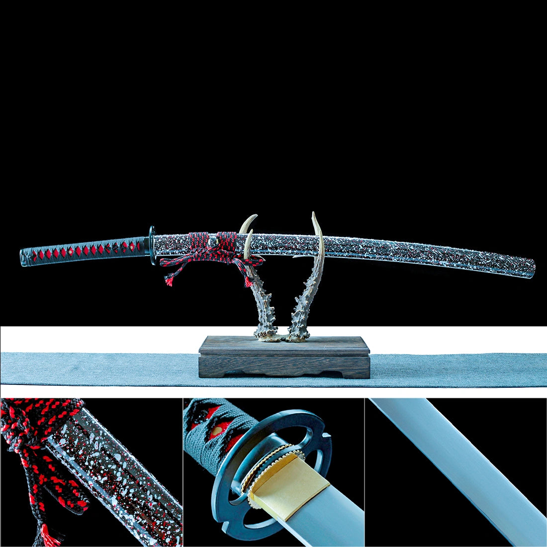 Authentic Katana Sword – Handmade 1065 Carbon Steel Blade – High Performance – Full Tang
