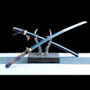 Real Katana Sword – Handmade T10 Carbon Steel Blade – Black – Full Tang