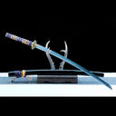 Real Katana Sword – Handmade T10 Carbon Steel Blade – Black – Full Tang