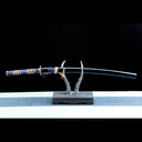 Real Katana Sword – Handmade T10 Carbon Steel Blade – Black – Full Tang
