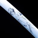 Authentic Katana – Handmade T10 Carbon Steel Blade – White – Full Tang