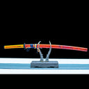 Real Katana – T10 Carbon Steel Blade – Full Tang – Orange Scabbard – Battle Ready