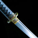 Authentic Tachi Sword – Handmade Damascus Pattern Steel Blade – High Performance – Full Tang – Collector’s Edition