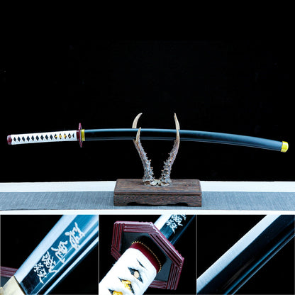 Giyu Tomioka's Sword – Demon Slayer Sword – Kimetsu No Yaiba Sword – Nichirin Sword
