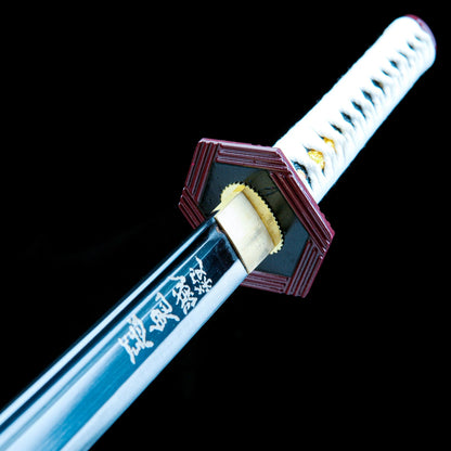 Giyu Tomioka's Sword – Demon Slayer Sword – Kimetsu No Yaiba Sword – Nichirin Sword