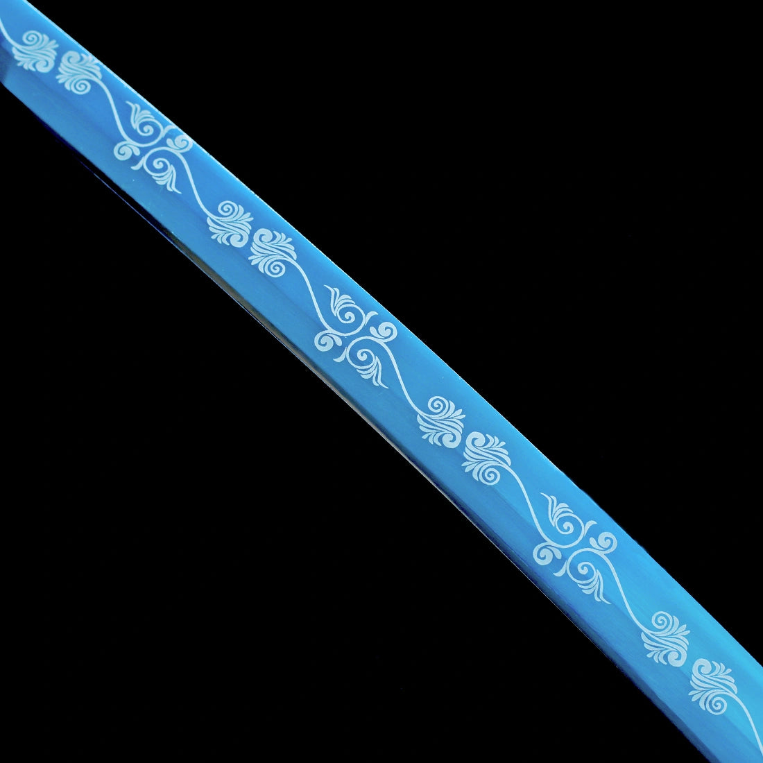 Handmade Samurai Sword – Blue T10 Carbon Steel Blade – Full Tang – High Performance
