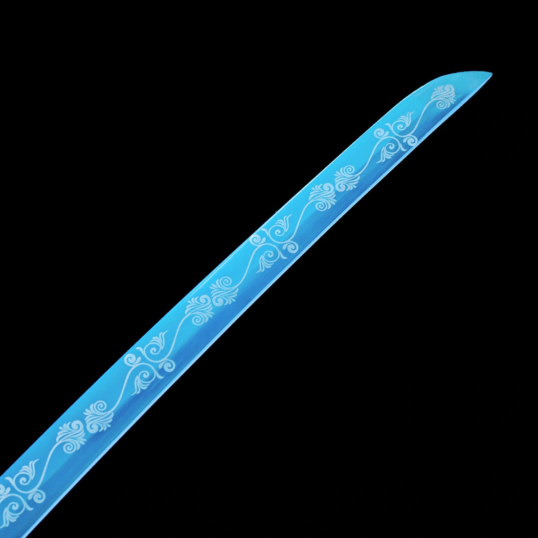 Handmade Samurai Sword – Blue T10 Carbon Steel Blade – Full Tang – High Performance