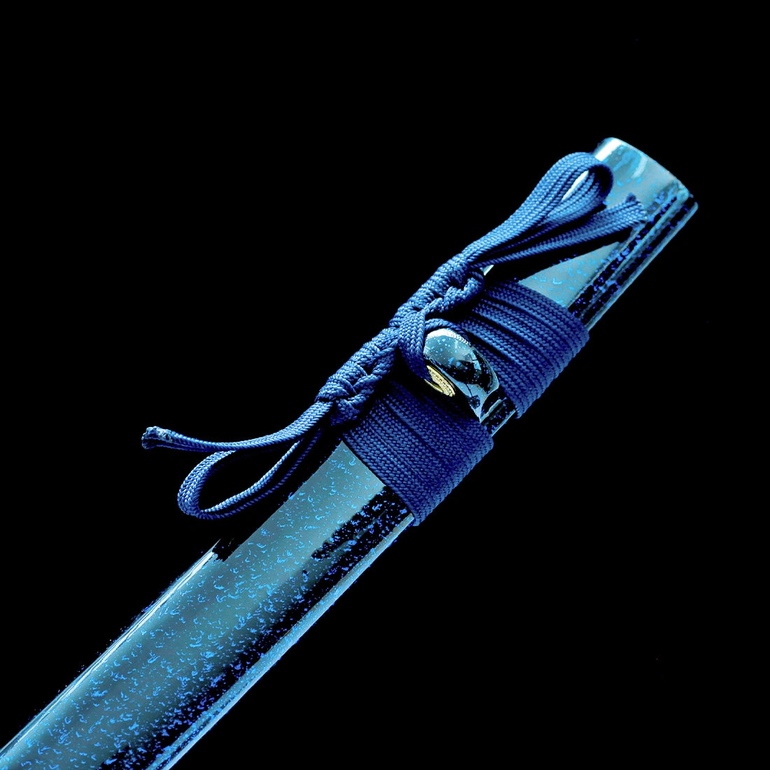 Handmade Samurai Sword – Blue T10 Carbon Steel Blade – Full Tang – High Performance