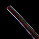 Handmade Samurai Sword – T10 Carbon Steel Blade – Full Tang – Red – Real Sword