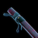 Handmade Samurai Sword – T10 Carbon Steel Blade – Full Tang – Red – Real Sword