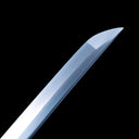 Handmade True Katana Sword – High Performance T10 Carbon Steel Blade – Black Scabbard – Full Tang