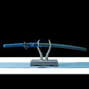 High Performance Katana Sword – Handmade 1060 Carbon Steel Blade – Full Tang – Black Scabbard