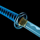 High Performance Katana Sword – Handmade 1060 Carbon Steel Blade – Full Tang – Black Scabbard
