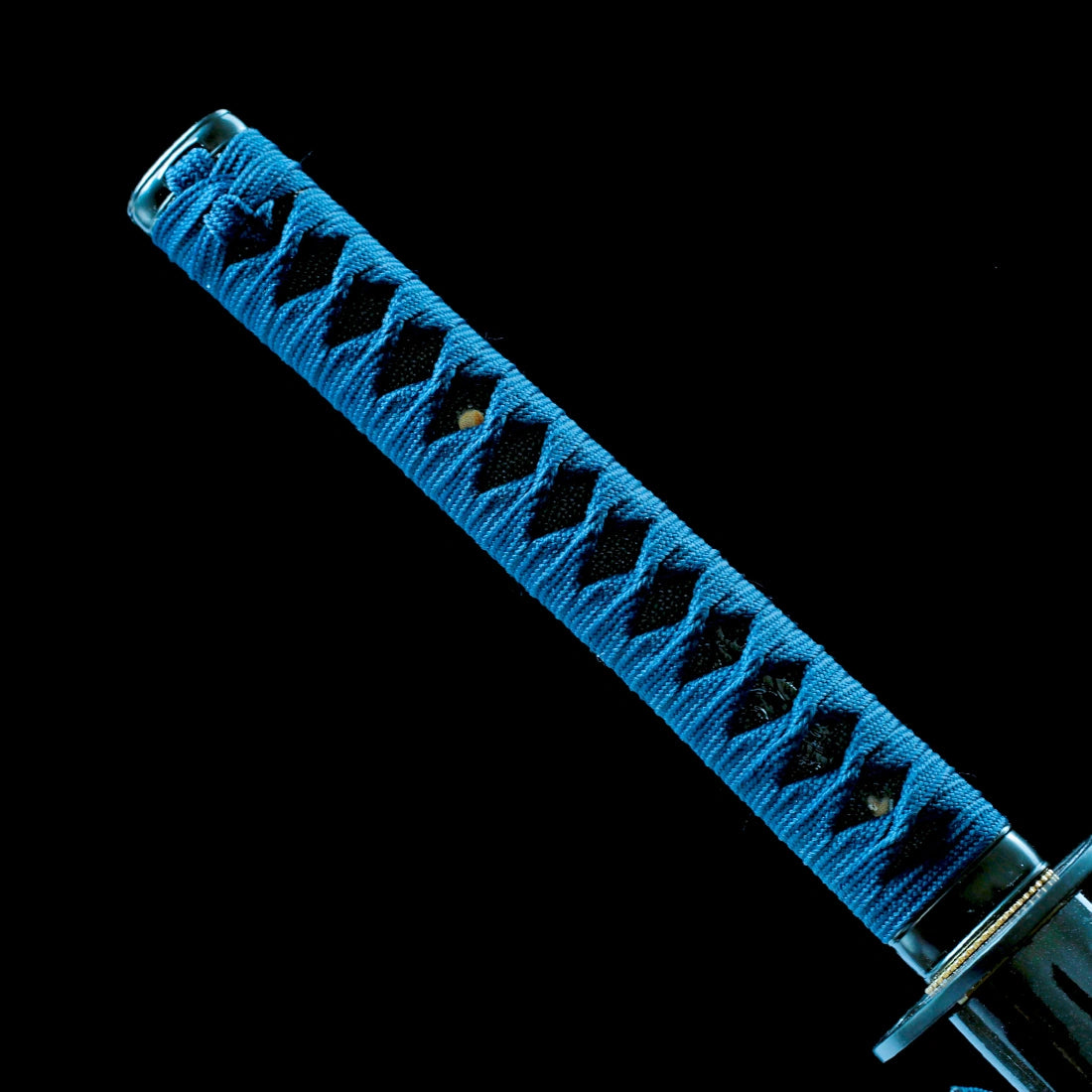 High Performance Katana Sword – Handmade 1060 Carbon Steel Blade – Full Tang – Black Scabbard