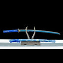 High Performance Katana Sword – Handmade T10 Carbon Steel Blade – Full Tang – Blue