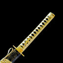 High Performance Real Katana Sword – Handmade Gold 1065 Carbon Steel Blade – Full Tang