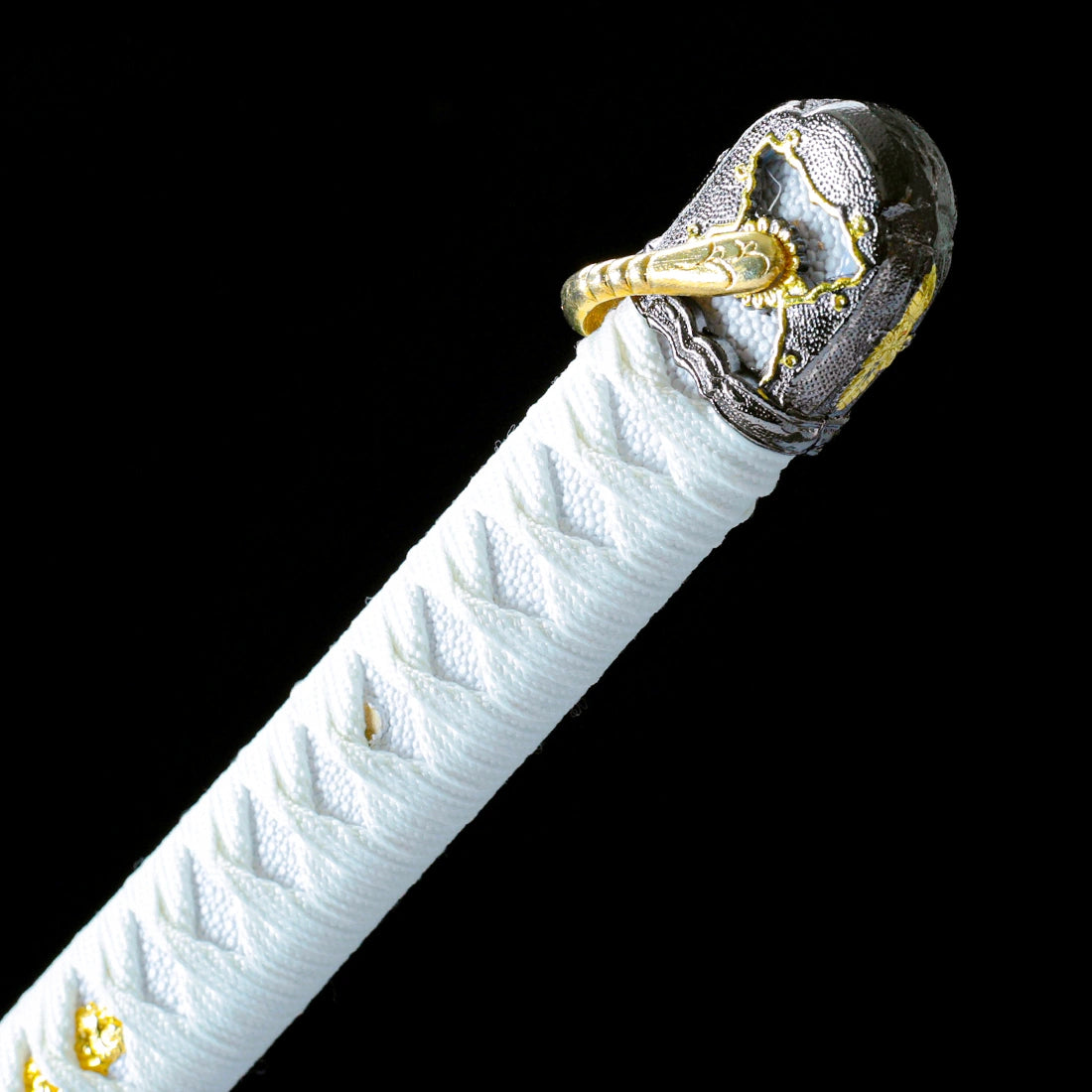 Japanese Tachi Sword – Handmade Red Damascus Pattern Steel Blade – Full Tang – High Performance – Premium Quality