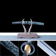 Japanese Tanto Sword – Hand forged 1065 Carbon Steel Blade – Full Tang – Battle Ready