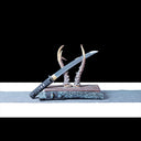 Japanese Tanto Sword – Hand forged 1065 Carbon Steel Blade – Full Tang – Battle Ready
