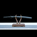 Japanese Wakizashi Sword – Handmade T10 Carbon Steel Blade – Full Tang – Black – Premium Quality