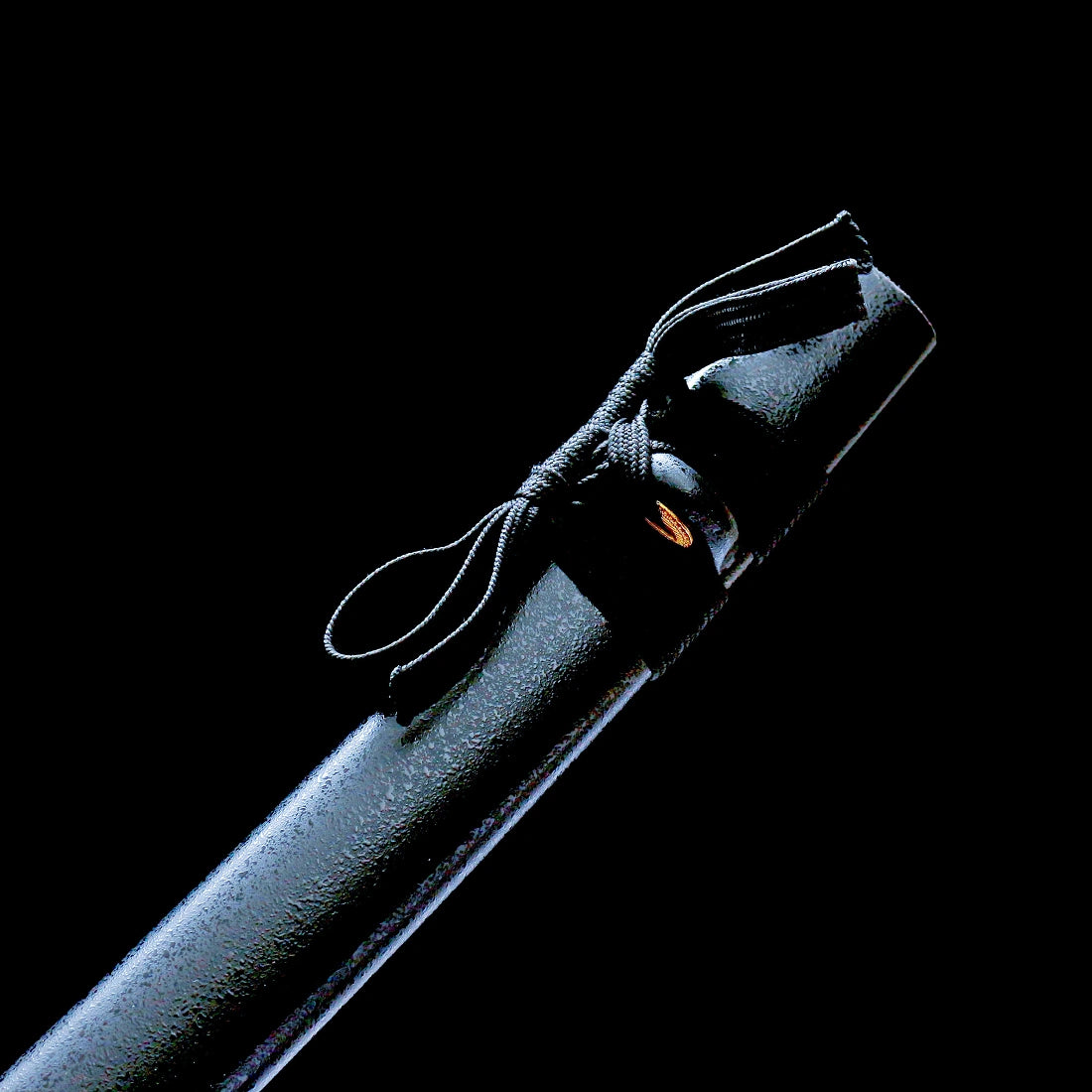 Japanese Wakizashi Sword – Handmade T10 Carbon Steel Blade – Full Tang – Black – Premium Quality