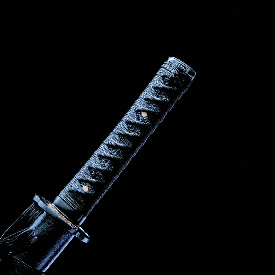 Japanese Wakizashi Sword – Handmade T10 Carbon Steel Blade – Full Tang – Black – Premium Quality