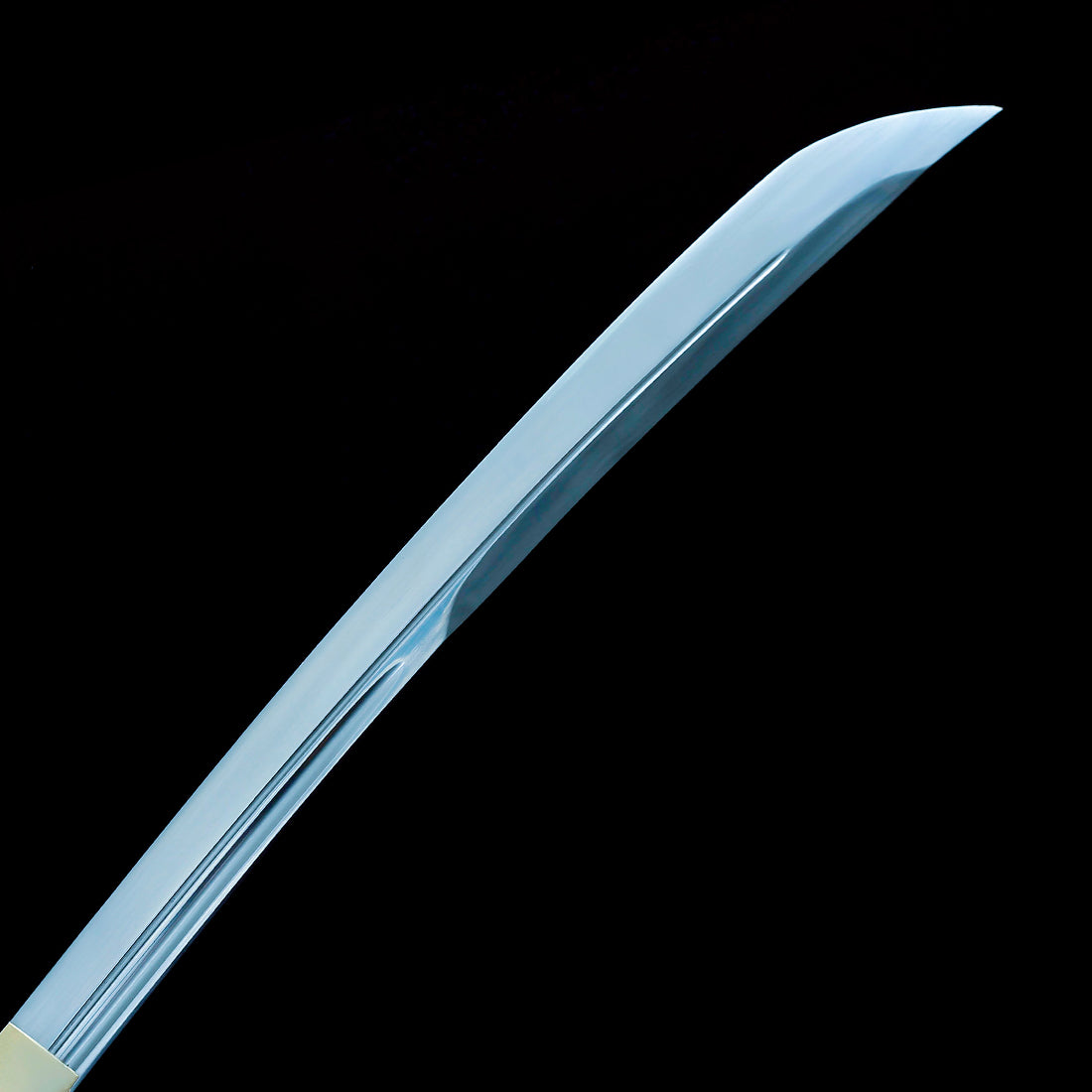 Japanese Naginata Katana – High Performance Manganese Steel Blade – Red – Full Tang