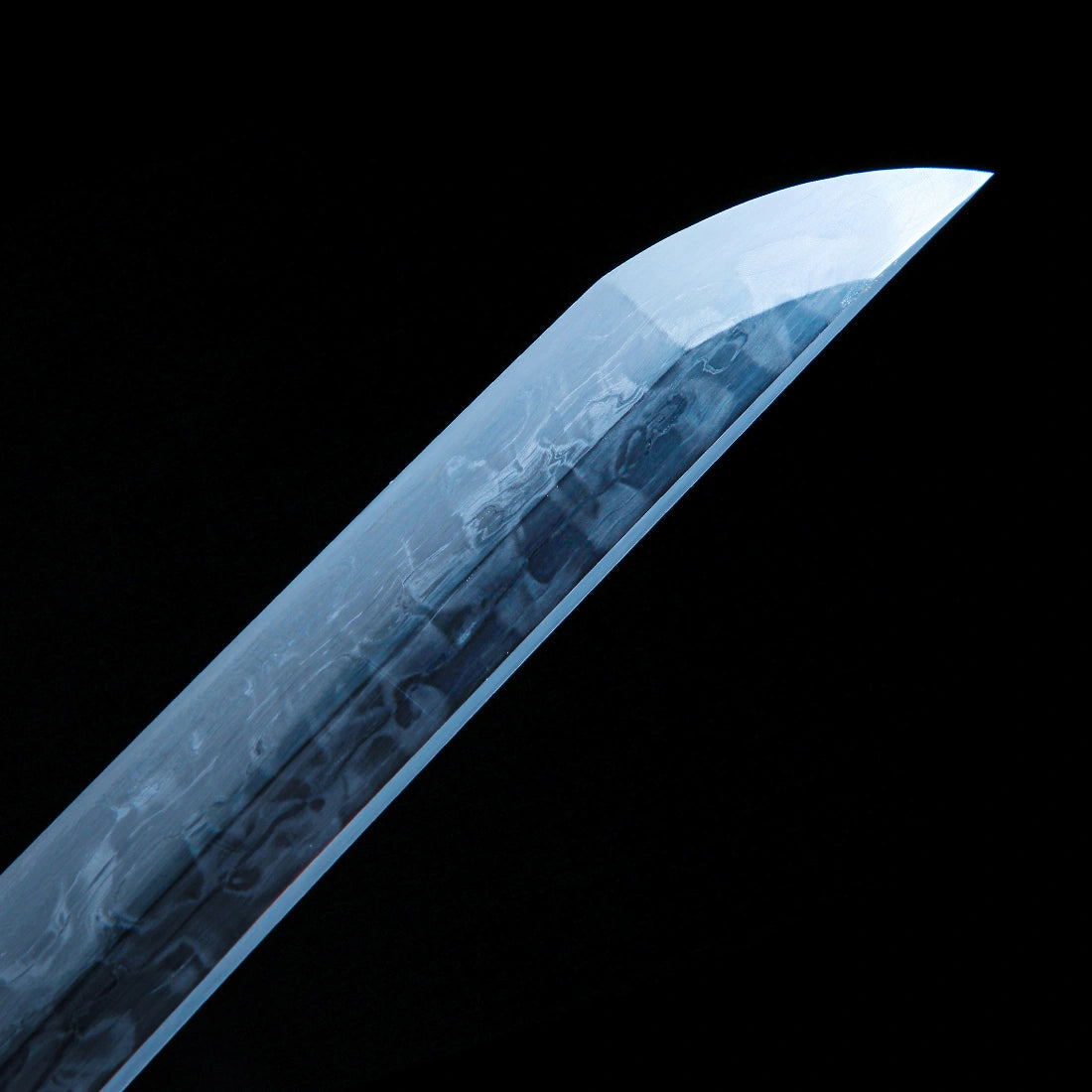 Katana Sword – Handmade Japanese Katana Sword – T10 High Carbon Steel Blade – Black Scabbard
