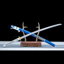 Katana Sword – Handmade Japanese Samurai Sword and Tanto Set – T10 Carbon Steel Blade – Full Tang