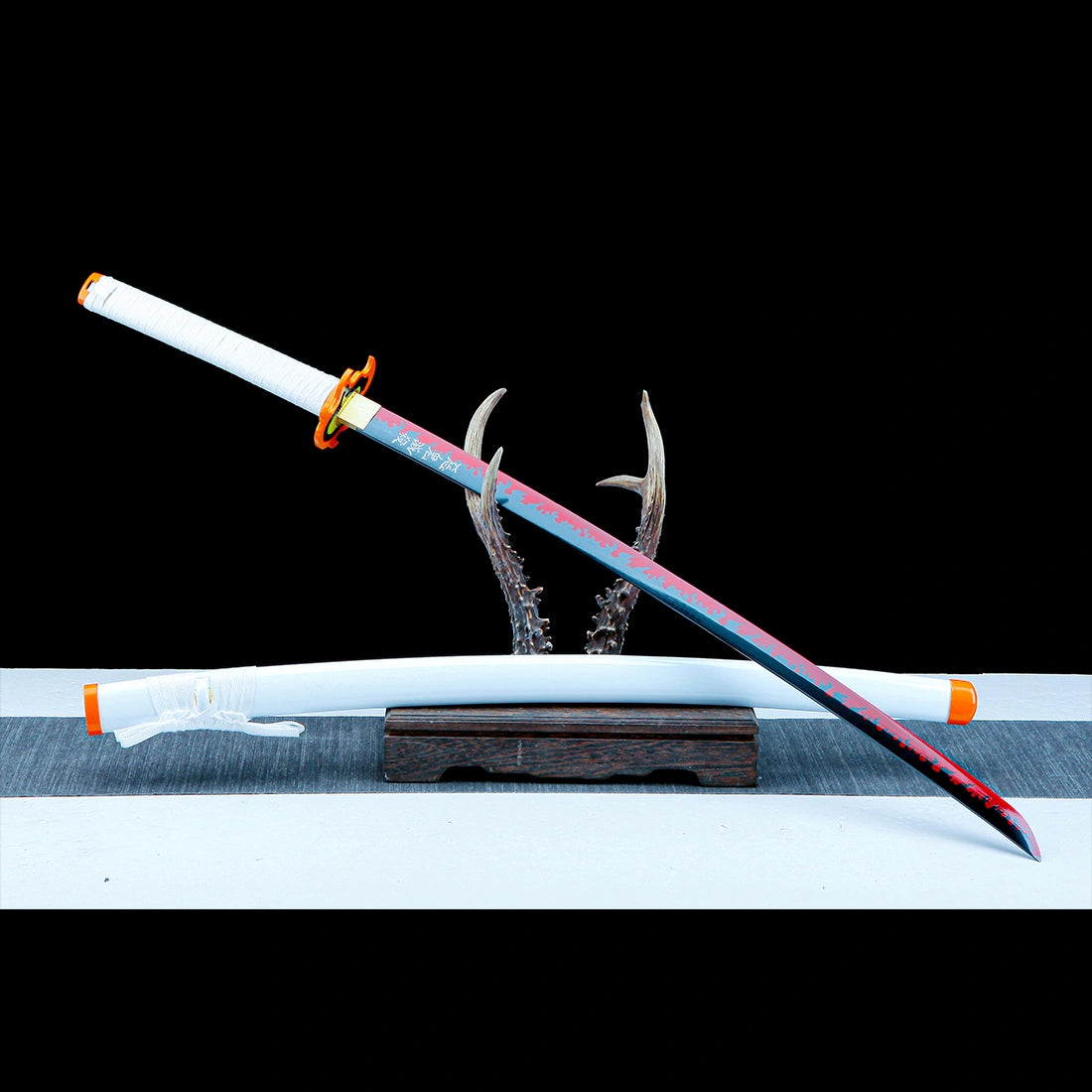 Kyojuro Rengoku's Sword – Demon Slayer Sword – Kimetsu No Yaiba Sword – Nichirin Sword – White