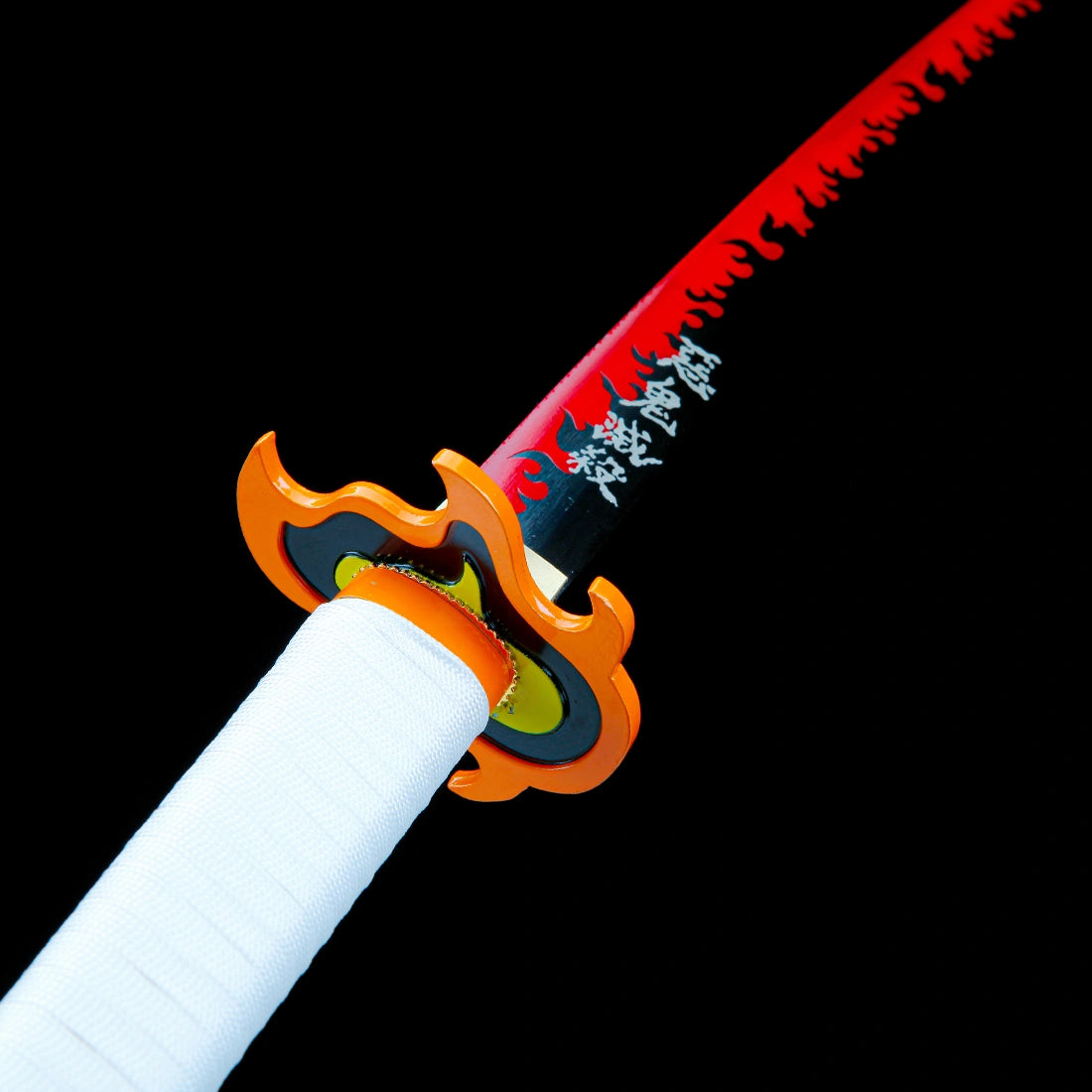 Kyojuro Rengoku's Sword – Demon Slayer Sword – Kimetsu No Yaiba Sword – Nichirin Sword – White