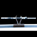 Ninja Sword – Handmade Japanese Ninjato Sword – T10 Carbon Steel Blade – White – High Performance