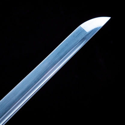 Ninja Sword – Handmade Japanese Ninjato Sword – T10 Carbon Steel Blade – White – High Performance