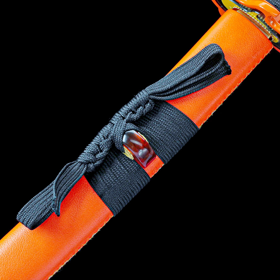 Orange Katana –  High performance Real Japanese Katana Sword – 1065 Carbon Steel Blade – Full Tang
