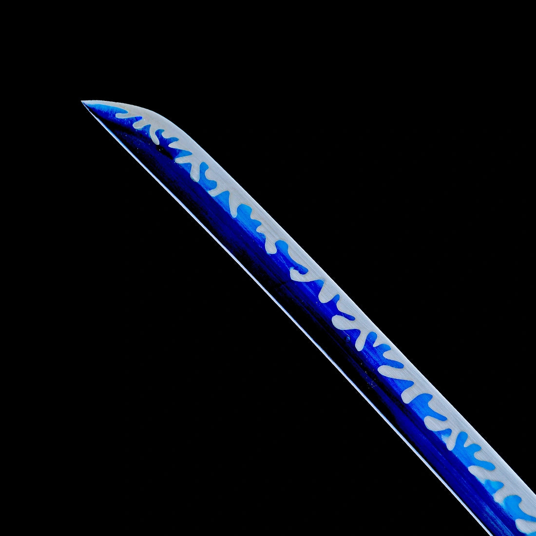 Real Handmade Katana Sword – Blue 1065 Carbon Steel Blade – Full Tang – Premium Quality