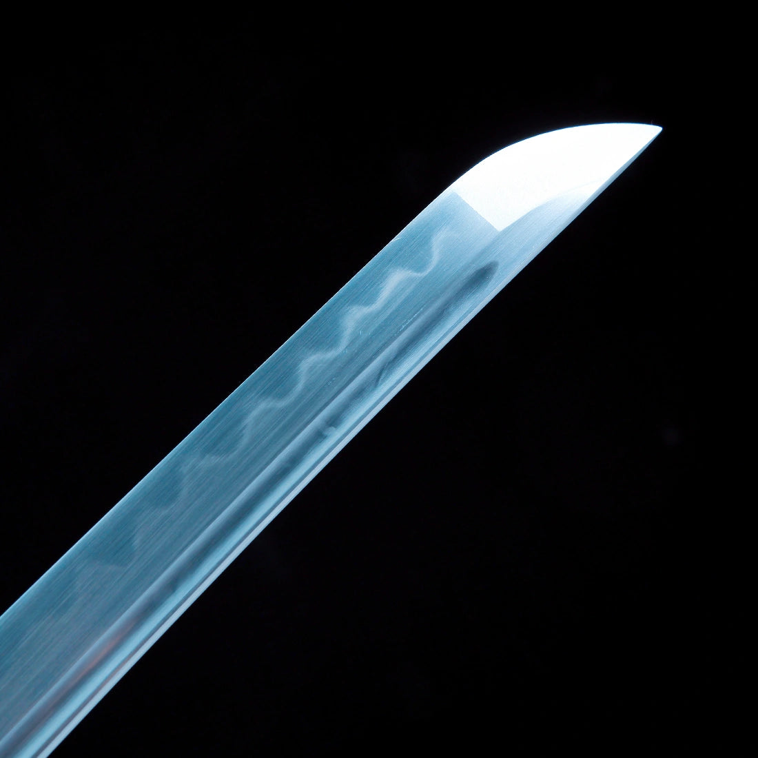 Real Handmade Katana Sword – T10 Carbon Steel Blade – Full Tang – Black – Collector’s Edition