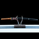 Real Japanese Katana Sword – T10 Carbon Steel Blade – Full Tang – Black – High Performance
