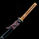 Real Japanese Katana Sword – T10 Carbon Steel Blade – Full Tang – Black – High Performance