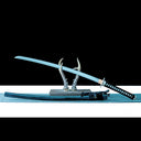Real Handmade Katana Sword – T10 Steel Clay-Tempered Blade – Full Tang – Black – Collector’s Edition