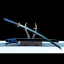 Real Japanese Katana Sword – Handmade T10 Carbon Steel Blade – Black – Full Tang – Premium Quality