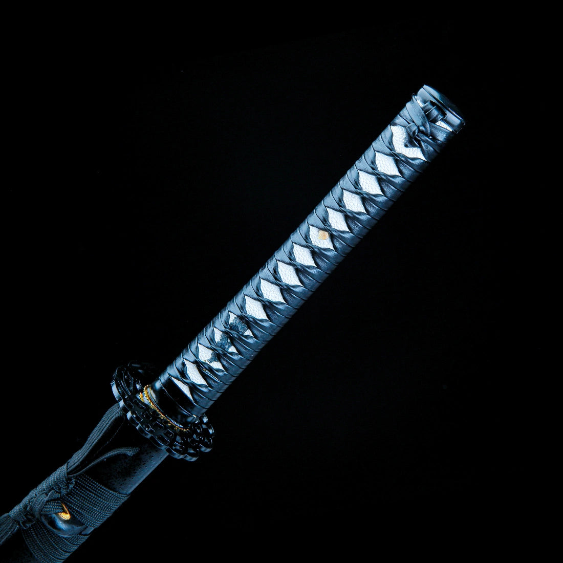 Real Japanese Katana Sword – High Performance T10 Carbon Steel Blade – Black – Full Tang – Premium Quality