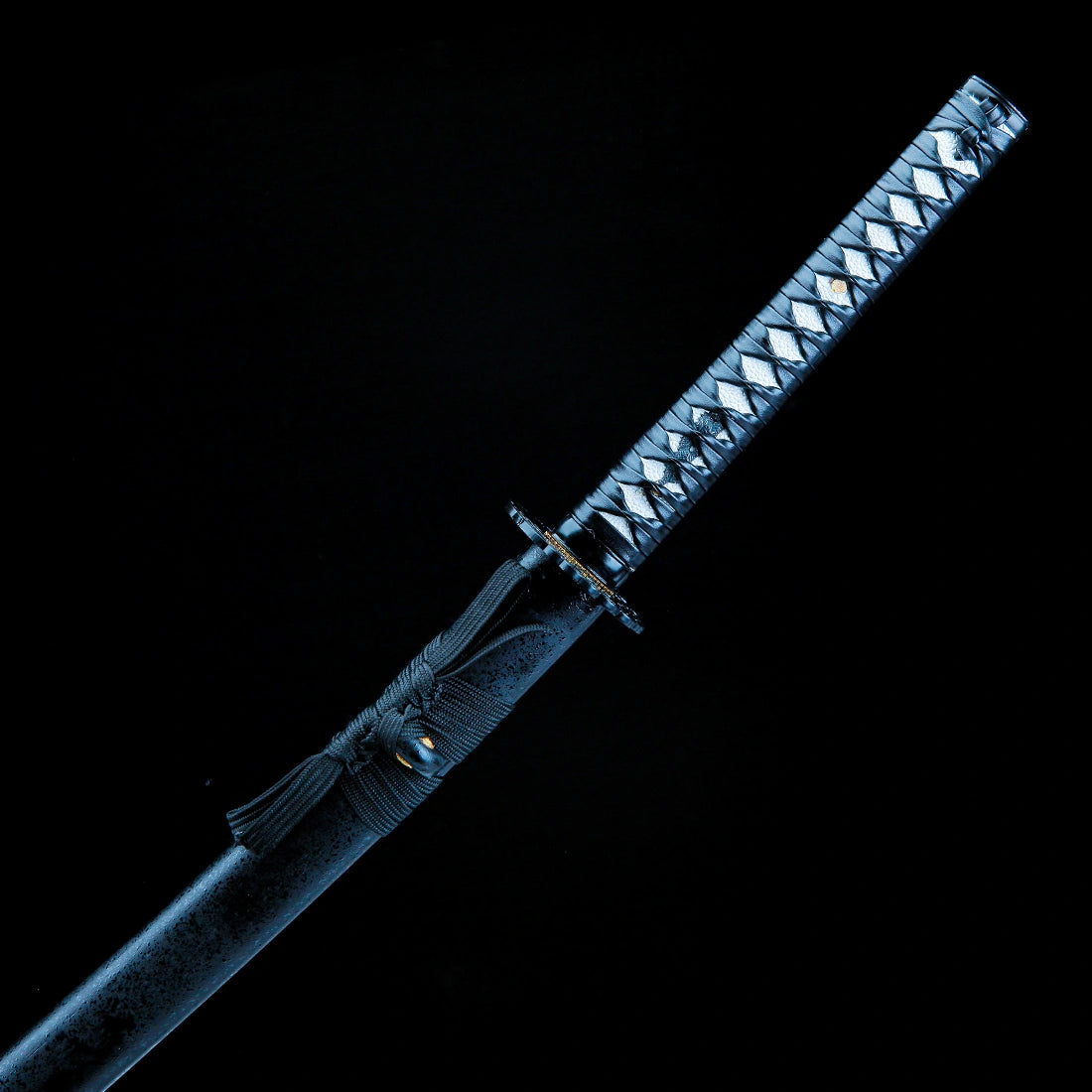 Real Japanese Katana Sword – High Performance T10 Carbon Steel Blade – Black – Full Tang – Premium Quality