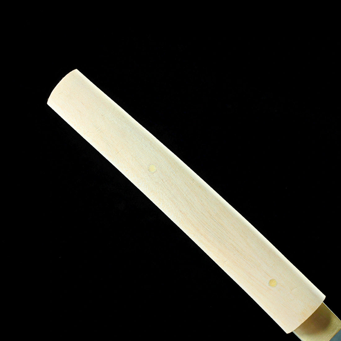 Real Japanese Shirasaya Katana – Handmade 1065 Carbon Steel Blade – Natural Wood Scabbard – Without Tsuba