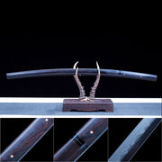Real Japanese Shirasaya Katana – Handmade T10 High Carbon Steel Blade – Full Tang – Without Tsuba – High Performance