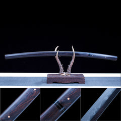 Ebony Overlord Shirasaya (Natural Ebony Wood Grain)