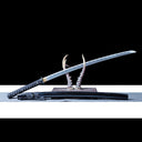 Real Katana Sword – Handmade 1060 Carbon Steel Blade – Black – Full Tang – Premium Quality
