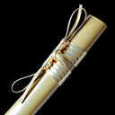 Real Katana Sword – Handmade 1060 Carbon Steel Blade – Gold – Full Tang – Premium Quality
